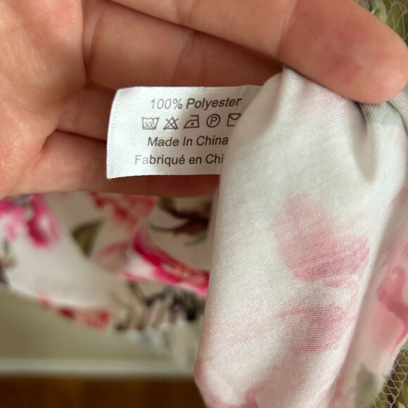 Show Me Your Mumu Floral Print V-Neck Tunic Nightgown - Picture 7 of 9